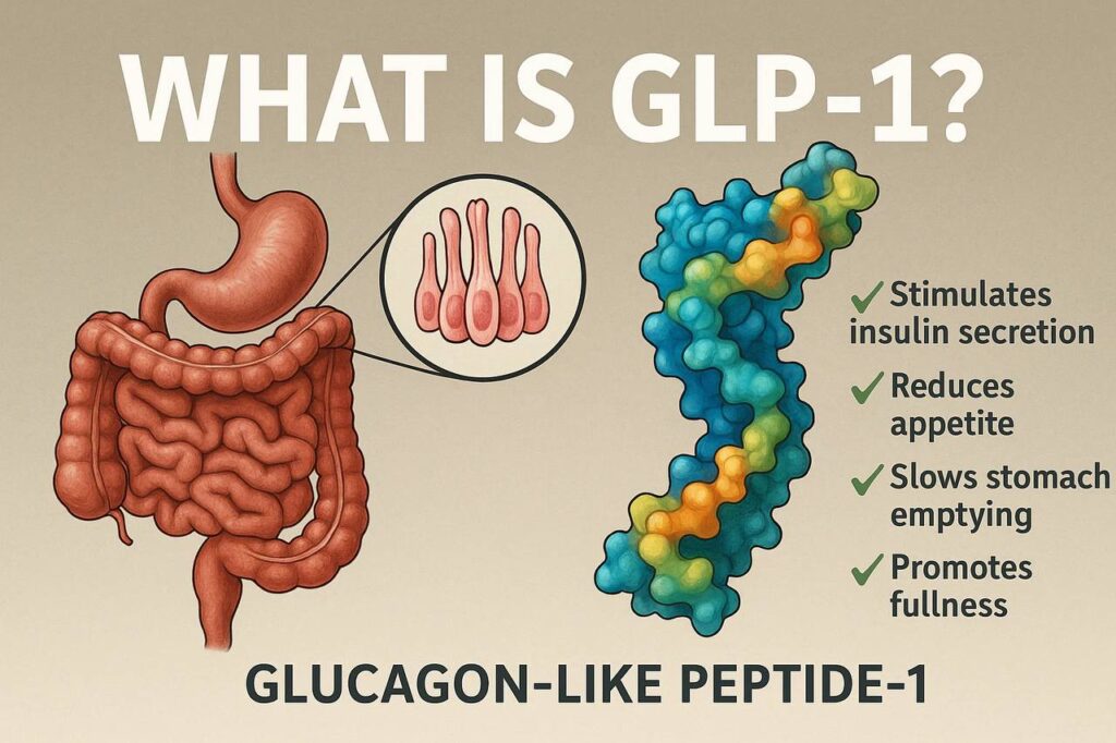 GLP-1 vs GIP vs glucagon