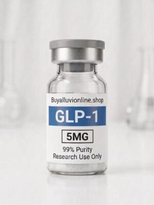 GLP-1 5mg⁠ peptide bottle