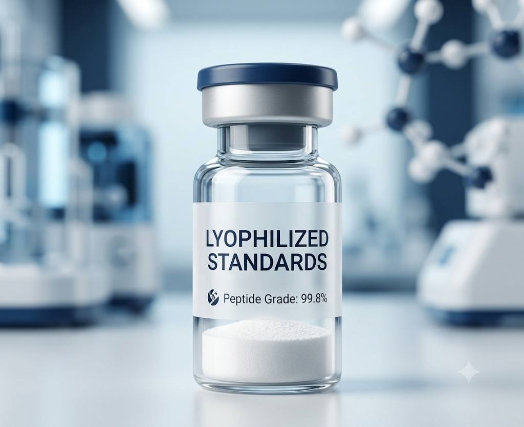 High purity lyophilized research peptides uk analytical reference vials⁠