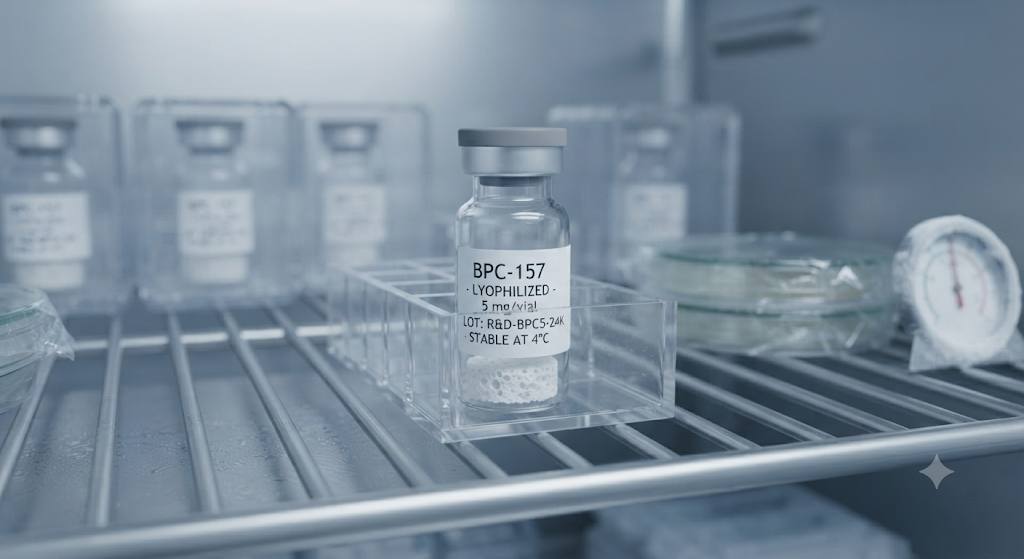 Alluvi BPC 157 pentadecapeptide research vial for tissue assay protocols⁠
